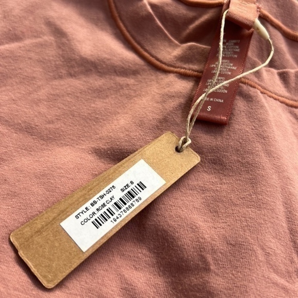 Skims cotton jersey t-shirt bodysuit - Picture 4 of 4
